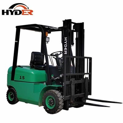 1500kg 1.5ton Electric Counterbalance Truck Forklift with Lift Height 3000-5000mm