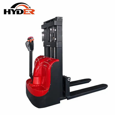 Electric Power 1500kg Hydraulic Pallet Walkie Stacker with Lifting Height up to 3.5m