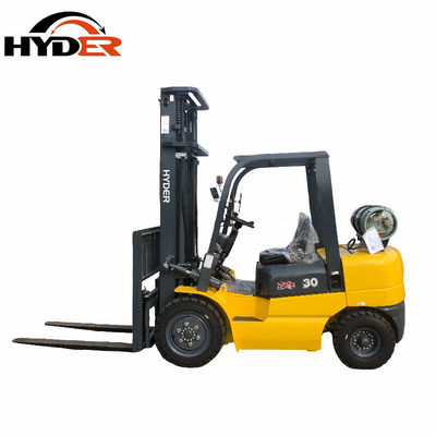 Customized Color FG30 LPG Gasoline Forklift 3ton Fork Lift with 3m Min. Lifting Height