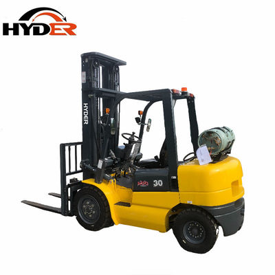 3000kgs Forklift with Nissan Engine Gasoline LPG Forklift Load Capacity 3t Lift height 3-6m