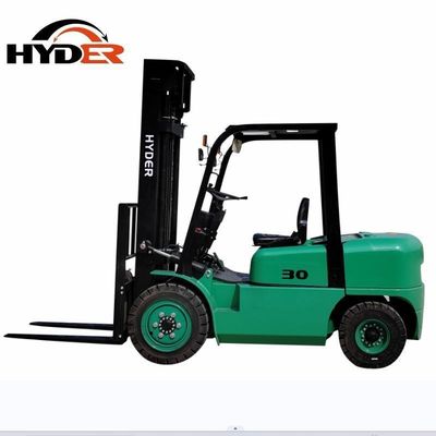 275.00cm * 123.00cm * 211.00cm Package Size 3tons 270ah CE Certificate Electric Forklift