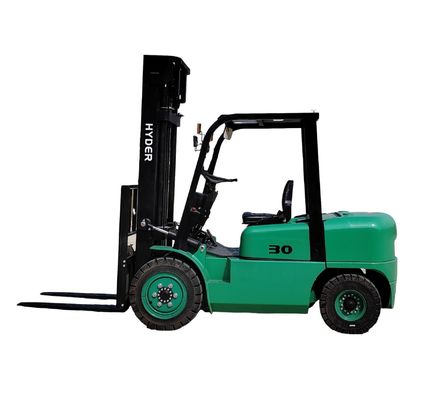 AC Motor Electric Forklift CPD30Z 3.0t Triple Mast 4.5m Lifting Height for Your Warehouse