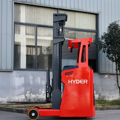 48V Seated Type Electric Reach Truck 1600kg 2000kg with EPS Steering and Materials