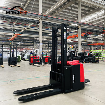 DC Motor Lift Motor Electric Standing on Stacker Forklift 2000kgs Pallet Stacker