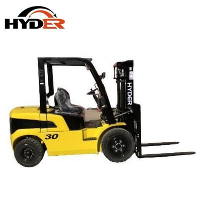 3 Tons Diesel Forklift with Attachment Mast Optional Solid Tire Fuel and Versatile