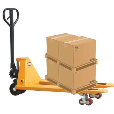 Fork with 550/685mm Hmp30 Low Profile Pallet Jack Truck Polyurethane Steering Wheels