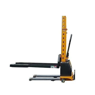 Self Lift Ability Electric Fork Stacker with Fuel-Electric Option and Charger Included