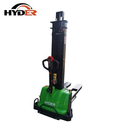 1300/1500kg Full Electric Self Lifting Loading Stacker for One-Stop Warehouse Handling