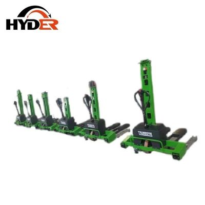 Manufacture Equipment Hyder 0.5t Full Electric Straddle Self Lifting Stacker 1000mm
