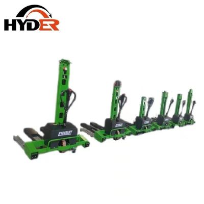 Manufacture Equipment Hyder 0.5t Full Electric Straddle Self Lifting Stacker 1000mm