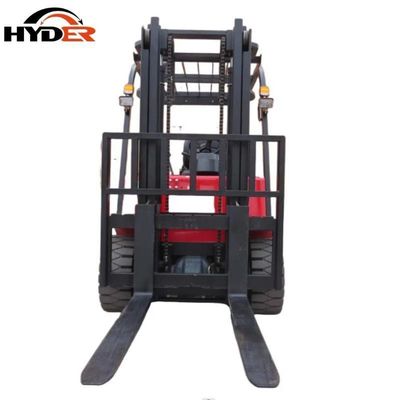 Electric 2500kgs Indoor Warehouse Forklift with 4 Solid Tyres Lift Height 3000-5000mm