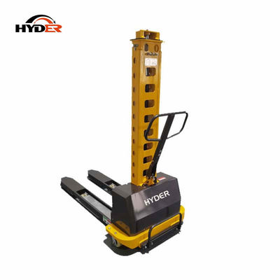 800mm 1000mm 1300mm Semi Electric Self Lift Stacker for Warehouse Material Handling