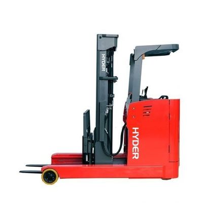 Narrow Aisle Stacking Electric Forklift Truck 1.6-2.5T Seated Reach Lift Height 5000mm