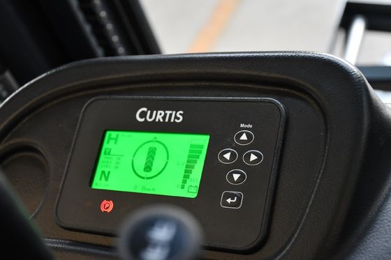 500mm Load Center Battery Powered Sit Down Stacker HTF20 Electric Reach Truck Forklift