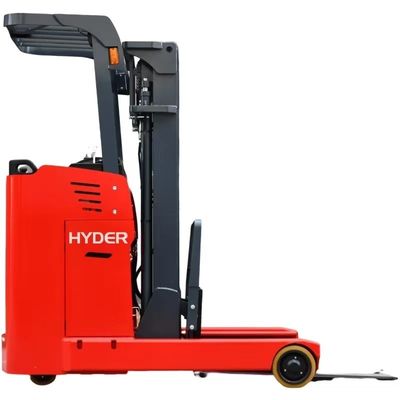 AC Motor 1600kg 1.6ton Narrow Aisle Electric Reach Pallet Stacker for Warehouse CE