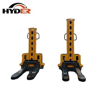 400mm Load Center Semi Electric Self Loading Car Stacker with 800mm-1600mm Lifting Height