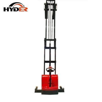 AC Motor Drive 1500kg Pallet Stacker for Material Handling Wide Straddle Leg Electric