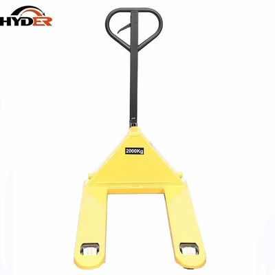 Hmp25 2000kgs Load Capacity Manual Hand Pallet Jack Truck Stacker with PU Wheels
