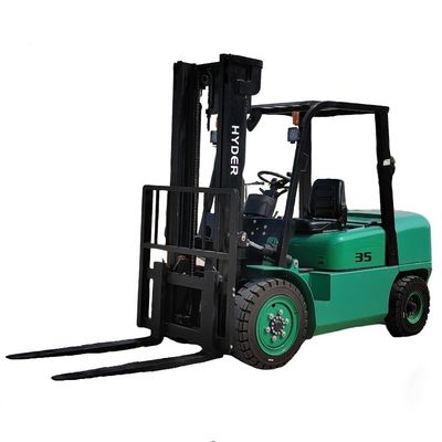 Green Energy 76.8V 270ah 3500kgs Electric Forklift for Logistics and Distribution