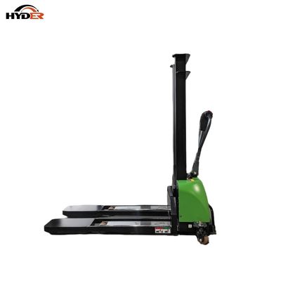 800mm Lift Height Semi Electric Self Lift Stacker 1ton 1000kg for Pallet Movement