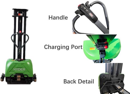 500kg HSLS500 Walkie Electrical Lifter for Heavy Duty Warehouse Material Handling