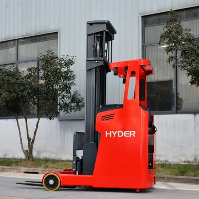 AC Motor Narrow Aisle 2.0ton Electric Reach Fork Lifter Truck Lift Height 5000mm