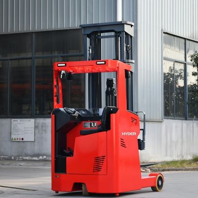 48V Seated Type Electric Reach Truck 1600kg 2000kg with EPS Steering and Materials