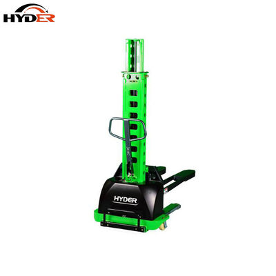 Mini Electric Stacker 1000kg 800/1000/1300mm Unload Container Self-Loading Forklift Truck
