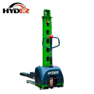 Fully Electric Self Lifting Stacker 0.5/0.7/1.0ton Capacity 800/1000/1300mm Lift Height