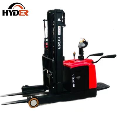 Hyder 2000kgs Electric Standing-on Reach Forklift with AC Motor Lifting Height 3000mm