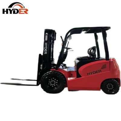 2.5 Ton Full Electric 4 Big Wheels Forklift Truck Energy Efficiency Stability from Hyder