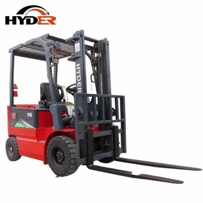 3000mm-7500mm Lifting Height 1.5t Electric Forklift Truck for Hyder Warehouse Machinery