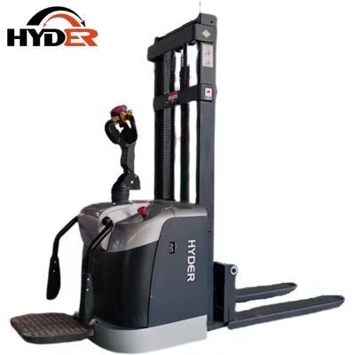 AC Drive Motor and DC Lift Motor Hyder 1.5ton Full Electric Pallet Forklift Stacker