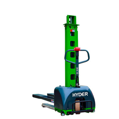 Modern Self-Lifting Stackers HSLF1000 Electric Portable Forklifts with DC Lift Motor
