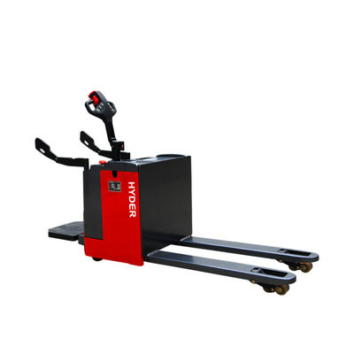 Full Electric Pallet Jack Truck Standing on Forklift 2t 2000kg Fuel Electric