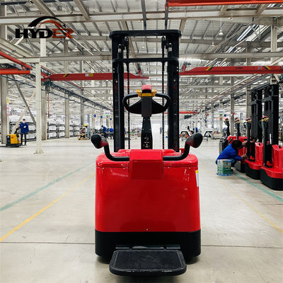 Electric Standing on Stacker with 2.5m to 5.5m Lift and 2000kgs Maximum Capacity