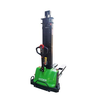 1300/1500kg Full Electric Self Lifting Loading Stacker for One-Stop Warehouse Handling
