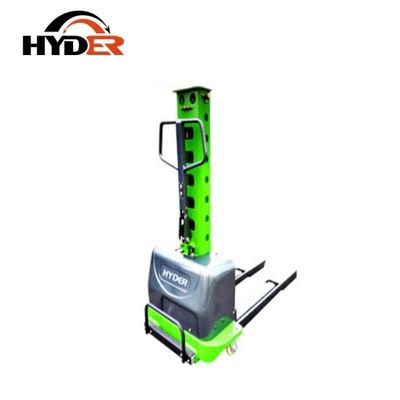 800mm 1000mm 1300mm Semi Electric Self Lift Stacker for Warehouse Material Handling