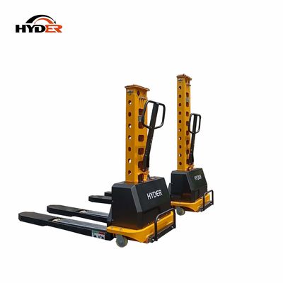 Hyder Semi Auto Electric Stacker HSLS500 500kg Self Lift Fork Lift with 800mm Lift Height