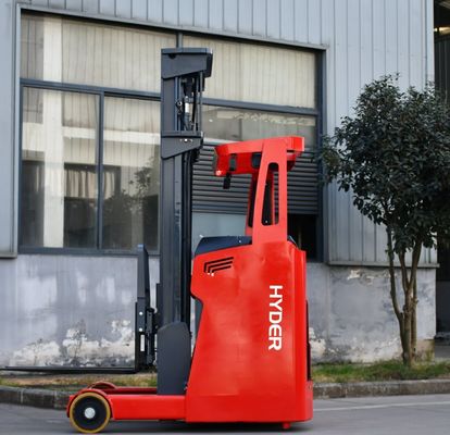AC Motor Narrow Aisle Seated Electric Reach Truck HTFZ16 1.6-2.5 Ton Loading Capacity