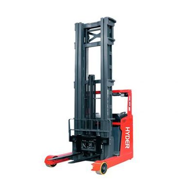 Narrow Aisle Stacking Electric Forklift Truck 1.6-2.5T Seated Reach Lift Height 5000mm